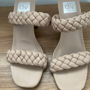 Dolce Vita Braided Sandal with Block Heel